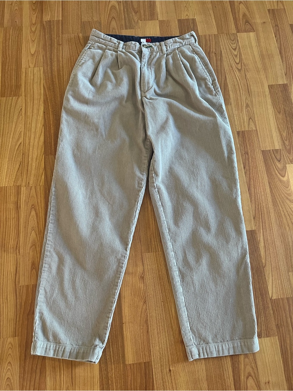 Boy’s Corduroy Trousers in Light Beige - Classic Straight Fit